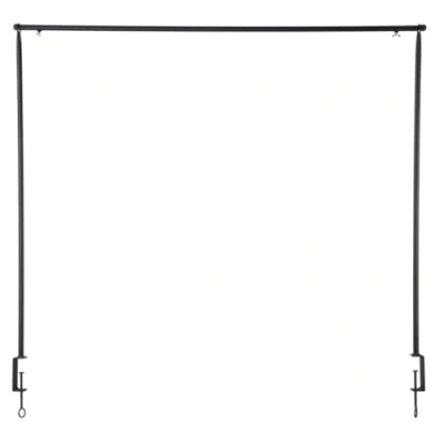 Bild av Esschert design bordsdekoration stång klämma ram dekoration metall svart utdragbar tavla 117211 cm