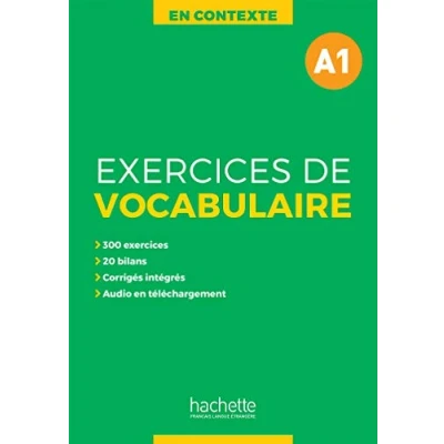 Bild av En Contexte Exercices de vocabulaire + audio MP3 corrigés (A1)