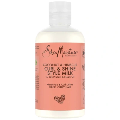 Bild av Shea Moisture Hårstylingkräm Kokosnöt och Hibiskus, Vit, 254 ml