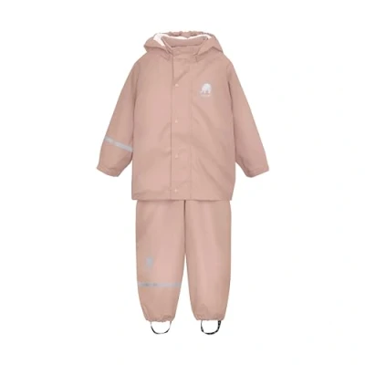 Bild av CeLaVi Baby flickor Zweiteiliger Regenanzug i Vielen Farben vattentät jacka, Rosa (Misty Rose 524), 68/74 (storlek: 70), (Manufacturer size: 70)