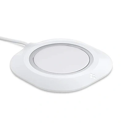 Bild av Spigen Mag Fit Holder Designad för MagSafe Charger 2020 2023 Fodral Kompatibel med iPhone Series 16/15/14/13/12, AirPods 4 (2024), Pro 1/2 och 3 (Laddare ingår ej) Vit