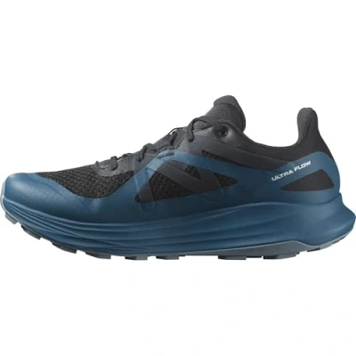 Bild av Salomon Ultra FLOW GTX Löparskor terräng, Storlek: 42, Black/deep dive/trooper Textil/syntet