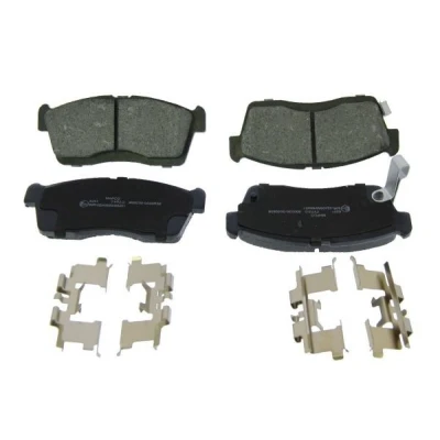 Bild av MAPCO 6251 Jeu de plaquettes frein Essieu avant avec indicateur d&#039;usure accessoires DAIHATSU: Cuore 6, Trevis, 7, SUBARU: JUSTY 4