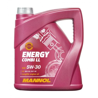 Bild av Mannol Energy Combi Ll 5W 30 4I Huile moteur MN7907 4 VOLKSWAGEN: Golf 5, Transporter 6 Bus, AUDI: Q7, A4 B7 Berline, A3 3/5 portes