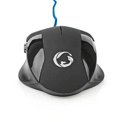 Bild av NEDIS Gaming Mouse kabelansluten 1200/2400/4800/7200 DPI justerbar Antal knappar: 6 programmerbara knappar högerhänt 1 50 m utan belysning