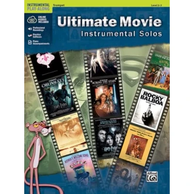 Bild av Ultimate movie instrumental solos: trumpet recueil + enregistrements en ligne: (incl. Online Code)