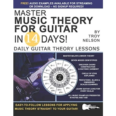 Bild av Master Music Theory for Guitar in 14 Days: Daily Lessons