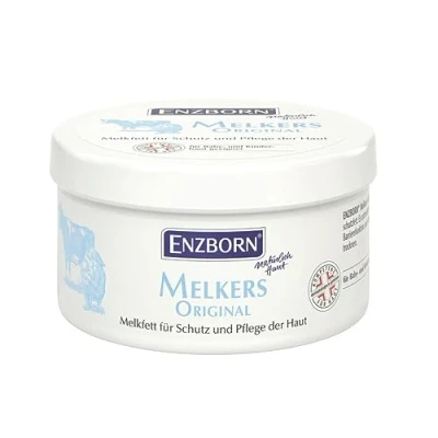 Bild av ENZBORN® MELKERS ORIGINAL mjölkfett Även för grova händer Intensiv fuktkräm Med äkta komjölk värdefulla näringsämnen 250 ml