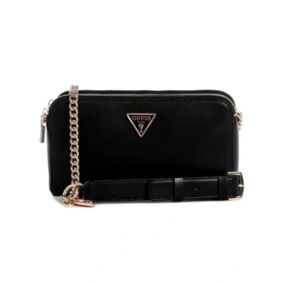 Bild av Guess Daryna Status Crossbody Axelremsväska, Storlek: One Size, Black