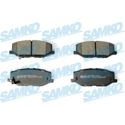Bild av Bromsbeläggsats, Framaxel, suzuki jimny terrängbil täckt, 5581078R00, 5581078R00000