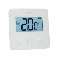 Bild av Rumstermostat Vision vit med LCD display