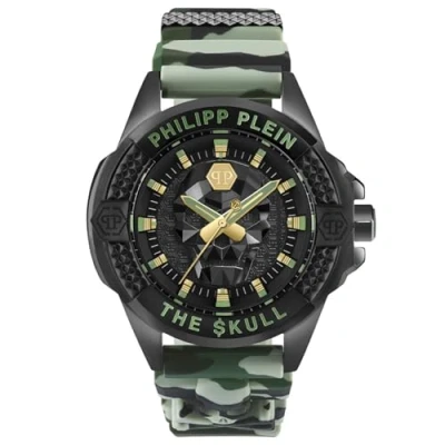 Bild av Philipp Plein herrklocka analog kvarts $Kull, Grön, PWAAA0821