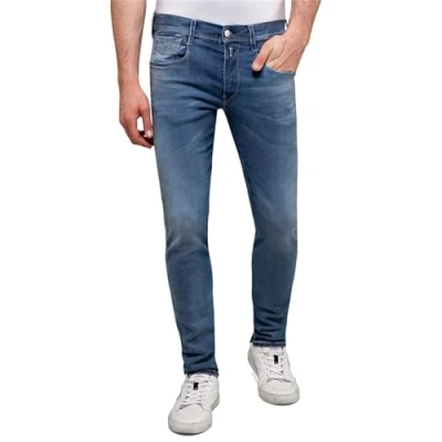 Bild av Replay Anbass Hyperflex Jeans slim fit, Storlek: 30x30, Medium blue