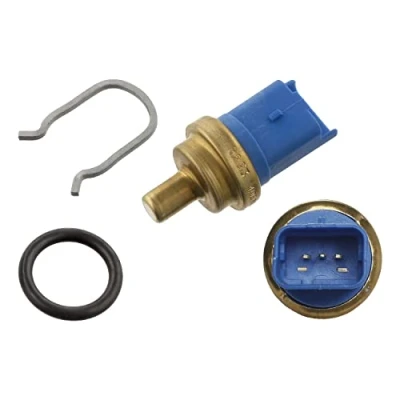 Bild av FEBI BILSTEIN 36066 Sonde de Température Liquide Refroidissement Bleu avec ressort retenue, joint d&#039;étanchéite PEUGEOT: 206 3/5 portes