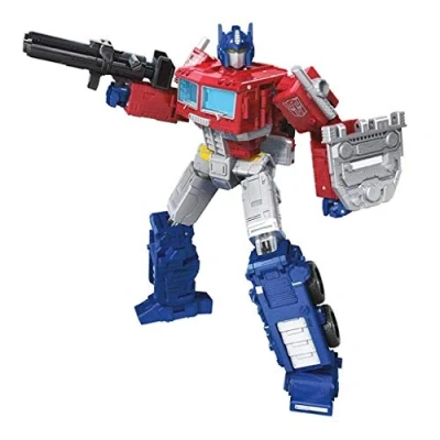 Bild av Transformers Toys Generations War for Cybertron: Earthrise Leader WFC E11 Optimus Prime actionfigur barn i åldern 8 och upp, 17,5 cm