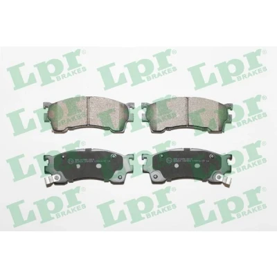 Bild av LPR 05P559 Jeu de plaquettes frein MAZDA: Premacy, 626 V 5 portes, Xedos 6