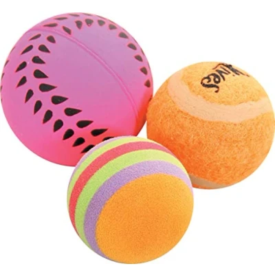 Bild av Zolux Cat toys 3 different balls 4 cm