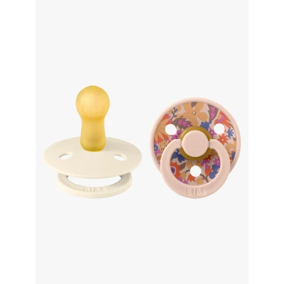 Bild av BIBS x Liberty Colour June Blossom Napp 2 Pack Latex Stl 2, Blush Mix
