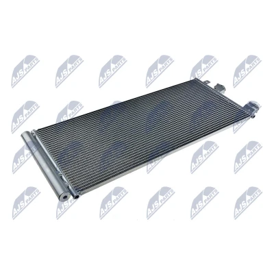 Bild av NTY CCS PL 045 Condenseur De Clim avec déshydrateur Aluminium R 134a OPEL: Adam, Corsa E 3/5 portes