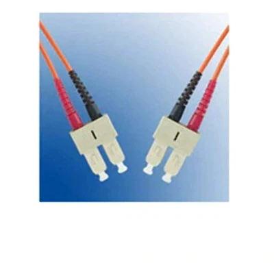 Bild av MicroConnect Nätverkskabel SC/UPC enkelläge (hane) till 3 m fiberoptisk OS1 gul