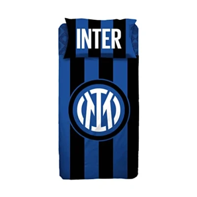Bild av F.C. Inter Komplett lakan 1 Square Ny logotyp Officiell produkt