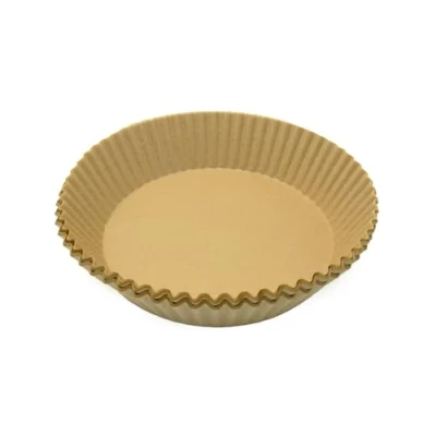 Bild av 50 Moules en papier antiadhésif pour friteuse air fryer sans huile ronds Fackelmann ref. 42856