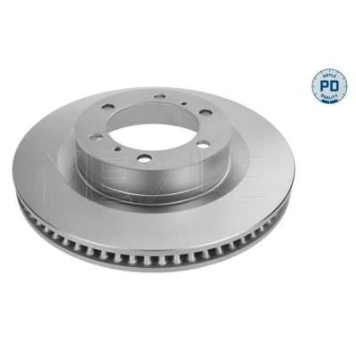 Bild av MEYLE 30 15 521 0127/PD Disque de frein Essieu avant 338 32 6 140 ventilé revêtu zinc sans moyeu roue PD Quality