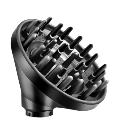 Bild av Xaosin Diffusortillbehör för Dyson Airwrap HS01 HS03 HS05, diffusor hårlockare bärbart diffusormunstycke hårdiffusortillbehör, omvandla Curling Styler till en hårtork Grå
