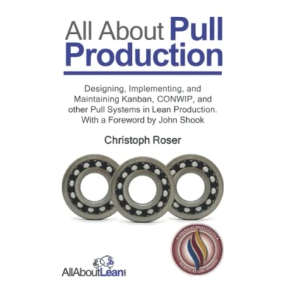 Bild av All About Pull Production: Designing, Implementing, and Maintaining Kanban, CONWIP, other Systems in Lean Production