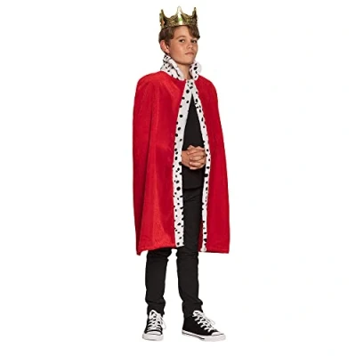 Bild av Boland 36100 Kungsrock barn 80 cm, kostym, tillbehör, kappa, överkast, karneval, temafest