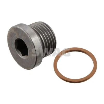 Bild av SWAG 20 93 1704 Bouchon De Vidange Acier 8 avec bague d&#039;étanchéité BMW: X5, 5 Berline, 1 portes