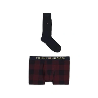 Bild av Tommy Hilfiger Trunk SOCK SET Underkläder, Storlek: Medium, Black/red/dark blue