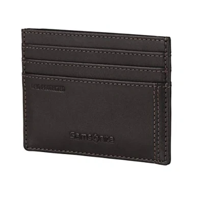 Bild av Samsonite Attack 2 SLG Resetillbehör korthållare i kuvertformat, kortfodral (10 cm), Brun, Kartenetui kuvertformat