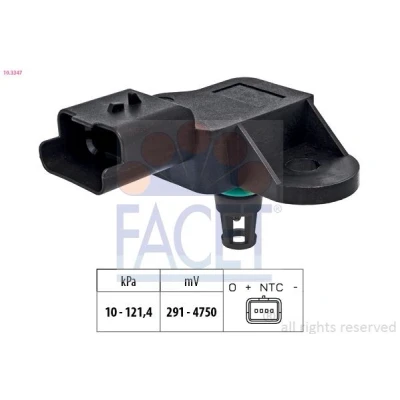 Bild av FACET 10.3347 Capteur de pression barométrique, adaptation à l&#039;altitude CITROËN: C3 II, DS3 3 portes, PEUGEOT: 208 I 3/5 portes
