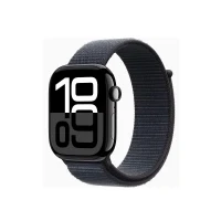 Bild av Apple Watch Series 10 GPS 46mm Jet Black Aluminium Case with Ink Sport Loop