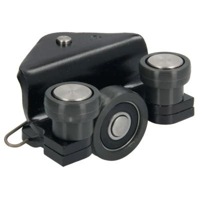 Bild av ROLL PP06L Guidage à galets, Porte coulissante droite, inférieur, avec ressort, support CITROËN: Berlingo II
