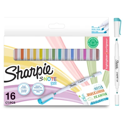 Bild av Sharpie S Note Duo blandade färger 16 st