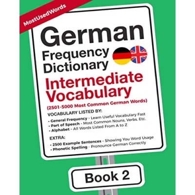 Bild av German Frequency Dictionary Intermediate Vocabulary: 2501 5000 Most Common Words