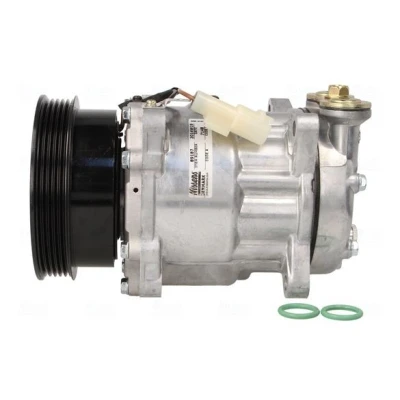Bild av NISSENS 89187 Compresseur De Climatisation SD7V16 12 PAG 46 R 134a ROVER: 400 3/5 portes, 200 Coupe