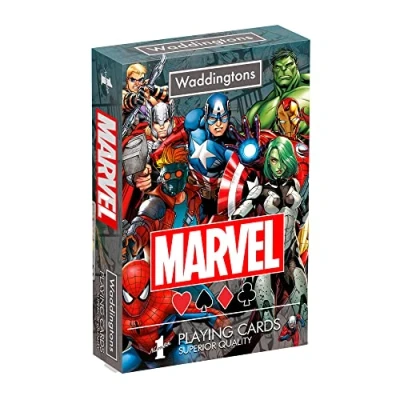 Bild av Playing cards WADDINGTONS NO. 1 Marvel Universe