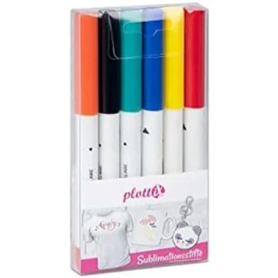 Bild av plottiX subliX sublimeringspennor Basic Set (6 färger)