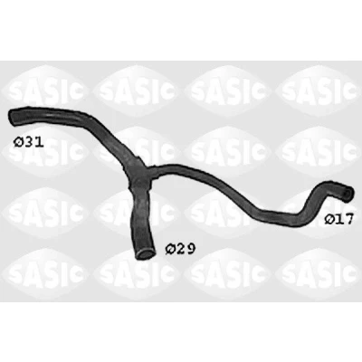 Bild av SASIC SWH4307 Durite De Refroidissement gauche inférieur RENAULT: Kangoo I, CLIO 2