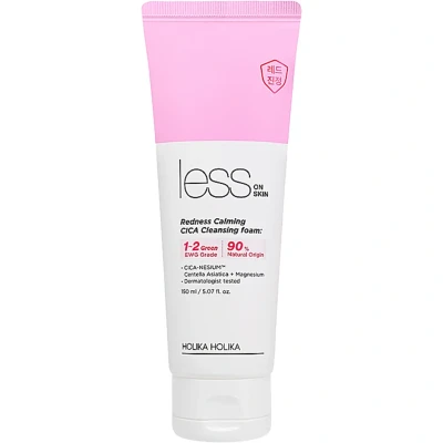 Bild av Holika Less on Skin Redness Calming CICA Cleansing Foam 150 ml
