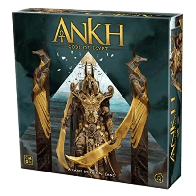 Bild av Asmodée Cool Mini or Not, Ankh Gods of Egypt, Board Game, 2 + Players, Ages 14+, 90 Minutes Playing Time