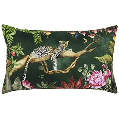 Bild av Evans Lichfield Leopard utomhus kuddöverdrag, skog, 30 x 50 cm