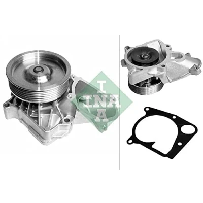 Bild av INA 538 0171 10 Pompe à eau avec poulie pour système dentrainement courroie trapézoïdale nervures BMW: 5 Berline, 3 Coupe