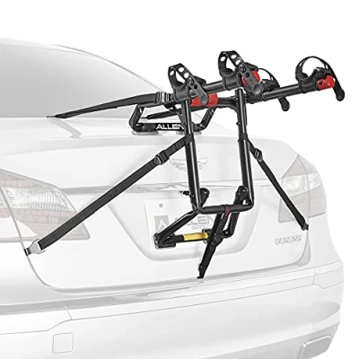 Bild av Allen Sports Premier 2 cykelhållare monterad på bakluckan, modell S 102