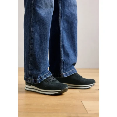 Bild av Gabor dam låga sneakers, halvskor, bekväm multibredd (H), Mörkblå 46, 36 EU Weit