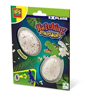 Bild av SES Creative 25083 glidande dinosaurie 2 överraskande ägg, olika färger