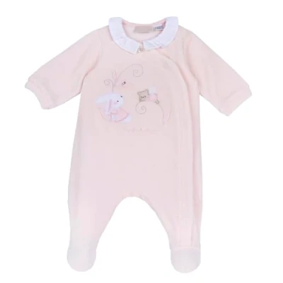 Bild av Chicco Front AND LEG Opening Nattdräkt för barn, Storlek: 68, Pink